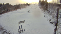 Kamera u nástupu na vlek svah A