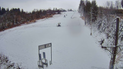 Kamera u nástupu na vlek svah A