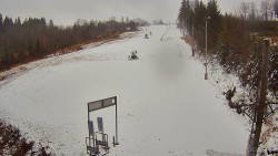 Kamera u nástupu na vlek svah A