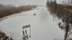 Kamera u nástupu na vlek svah A