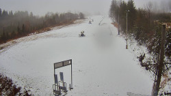 Kamera u nástupu na vlek svah A