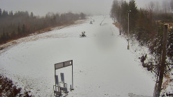 Kamera u nástupu na vlek svah A