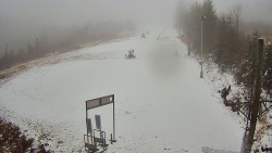 Kamera u nástupu na vlek svah A