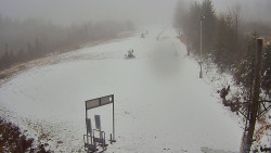 Kamera u nástupu na vlek svah A