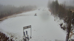 Kamera u nástupu na vlek svah A