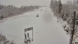 Kamera u nástupu na vlek svah A