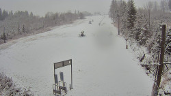 Kamera u nástupu na vlek svah A