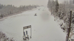 Kamera u nástupu na vlek svah A