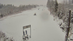 Kamera u nástupu na vlek svah A