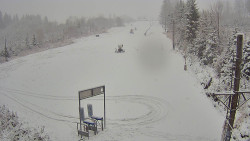 Kamera u nástupu na vlek svah A