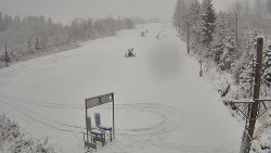 Kamera u nástupu na vlek svah A