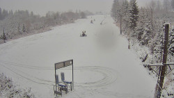 Kamera u nástupu na vlek svah A