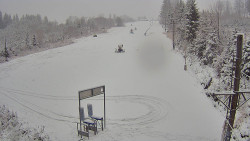 Kamera u nástupu na vlek svah A