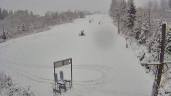 Kamera u nástupu na vlek svah A