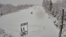 Kamera u nástupu na vlek svah A