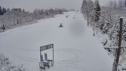 Kamera u nástupu na vlek svah A