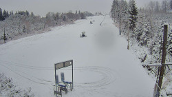 Kamera u nástupu na vlek svah A