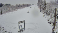 Kamera u nástupu na vlek svah A