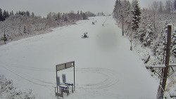 Kamera u nástupu na vlek svah A