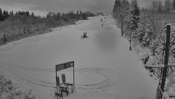 Kamera u nástupu na vlek svah A