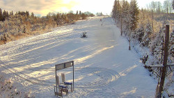 Kamera u nástupu na vlek svah A