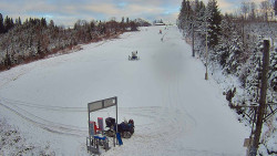 Kamera u nástupu na vlek svah A