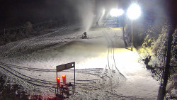 Kamera u nástupu na vlek svah A