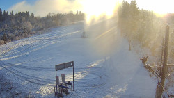 Kamera u nástupu na vlek svah A