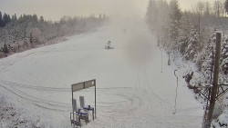 Kamera u nástupu na vlek svah A