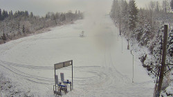 Kamera u nástupu na vlek svah A