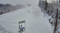 Kamera u nástupu na vlek svah A