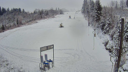 Kamera u nástupu na vlek svah A