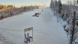 Kamera u nástupu na vlek svah A