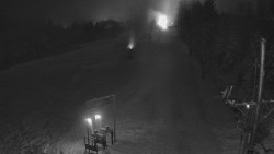 Kamera u nástupu na vlek svah A