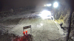 Kamera u nástupu na vlek svah A