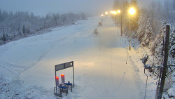 Kamera u nástupu na vlek svah A