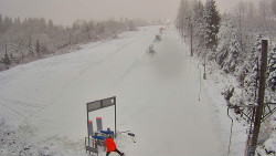 Kamera u nástupu na vlek svah A