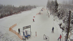 Kamera u nástupu na vlek svah A