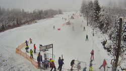 Kamera u nástupu na vlek svah A