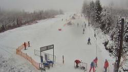 Kamera u nástupu na vlek svah A