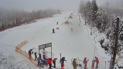 Kamera u nástupu na vlek svah A