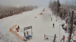 Kamera u nástupu na vlek svah A