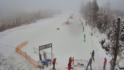 Kamera u nástupu na vlek svah A