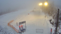 Kamera u nástupu na vlek svah A