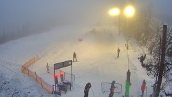 Kamera u nástupu na vlek svah A