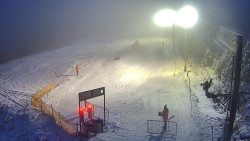 Kamera u nástupu na vlek svah A