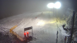 Kamera u nástupu na vlek svah A