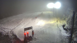 Kamera u nástupu na vlek svah A