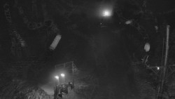 Kamera u nástupu na vlek svah A