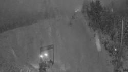 Kamera u nástupu na vlek svah A